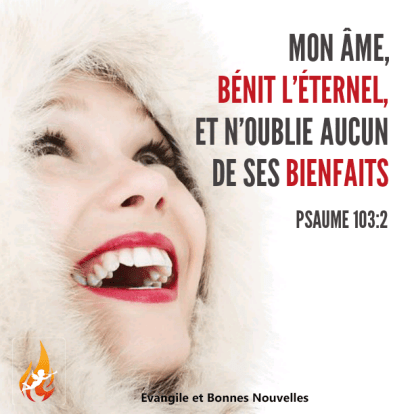 mon âme bénit l'éternel logo